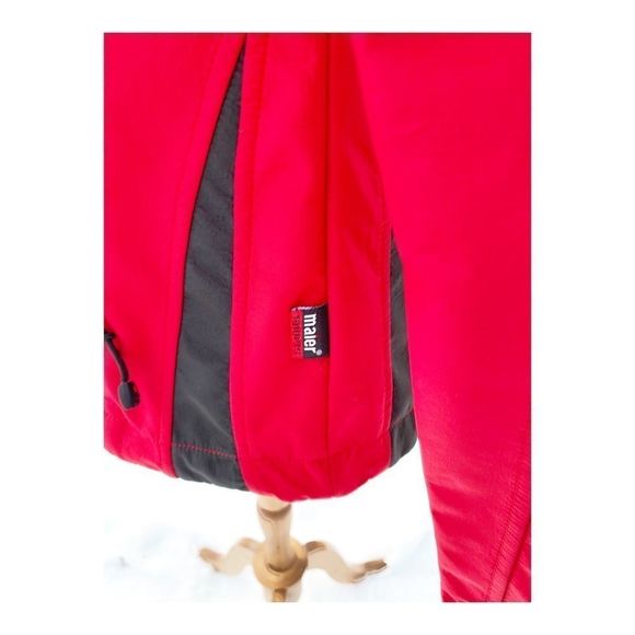 Maier Sports Red Athletic Jacket Zip Front - Picture 8 of 16